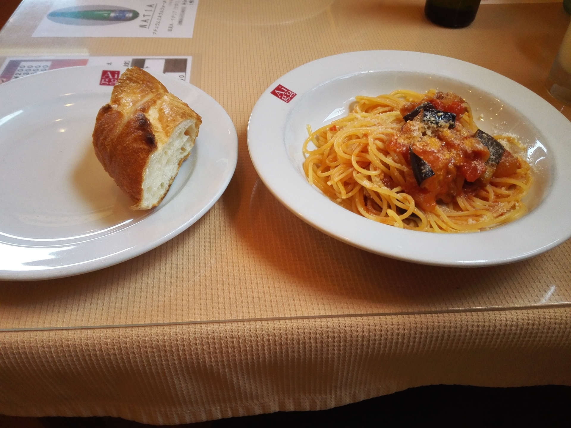 イタリアンレストラン アギーのランチ 福井のグルメ食べ歩き